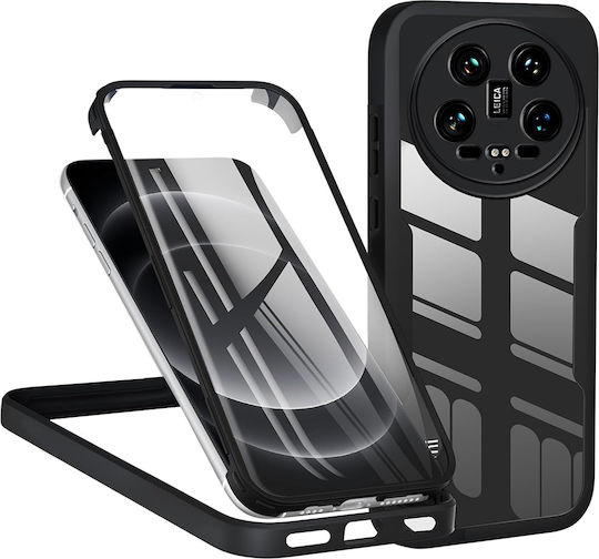 Techsuit 360 Full Cover Set with Glass Black (Xiaomi 14 Ultra)