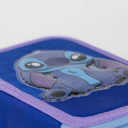 Doppeltes Federmäppchen voller Zubehör Disney Lilo & Stitch