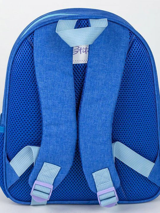 Cerda Λίλο & Στιτς School Bag Backpack Elementary, Elementary in Blue color