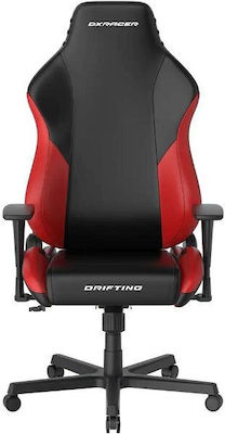 Dxracer Drifting Artificial Leather Gaming Chair with Adjustable Arms Black / Red