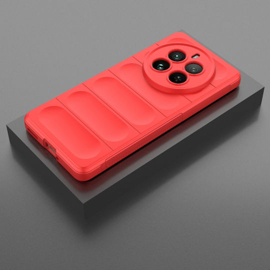 Techsuit Shield Back Cover Silicon Roșu (Realme 12 Pro - Traducere: Realme 12 Pro)