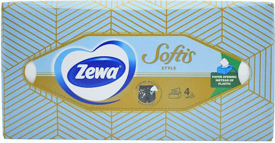 Zewa Softis Style Box 80 Hand towels (1 Box)