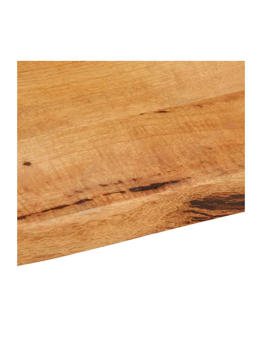 vidaXL Square Table Surface made of Solid Wood Mango 80x80x2.5cm 370722 1pcs