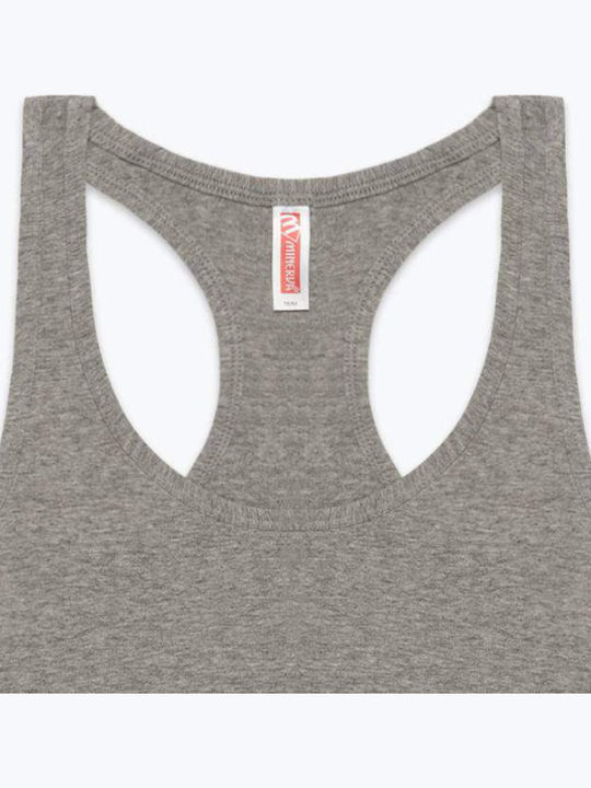 90-40178 Women's Sports Bra without Padding Gray