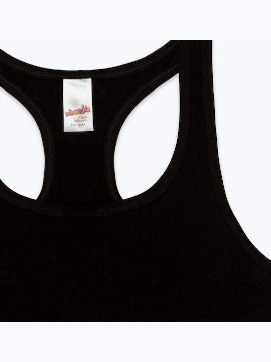 Women's Sports Bra without Padding Black