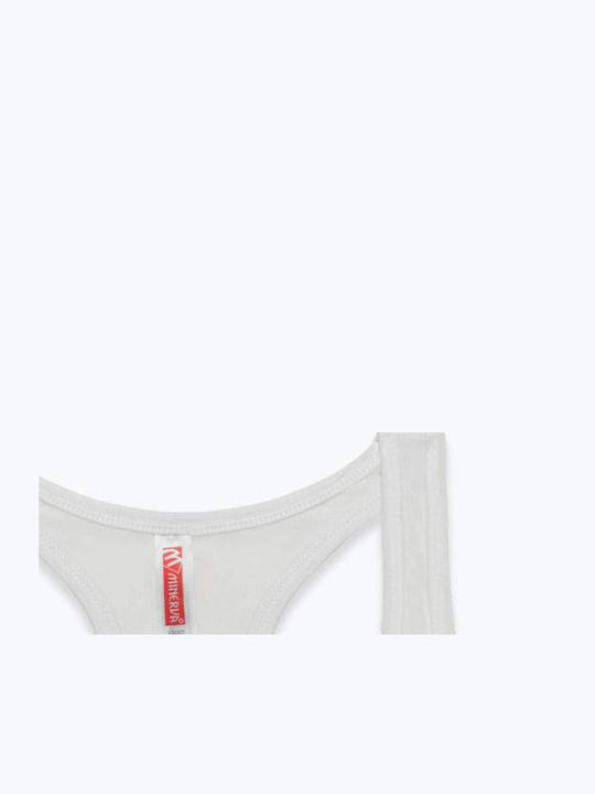 Women's Sports Bra without Padding White 90-40178-005