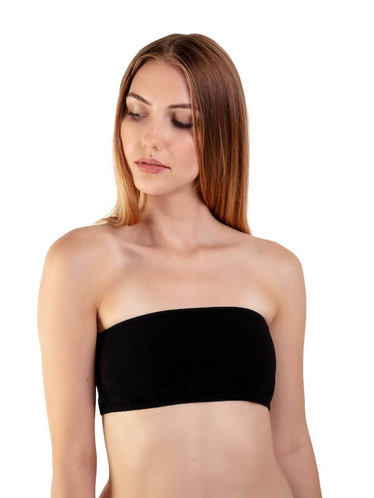 Elite Form Women's Bra without Padding Black