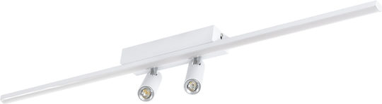 Inlight Einzel LED Warm zu kühlem Weiß Spot in Weiß Farbe
