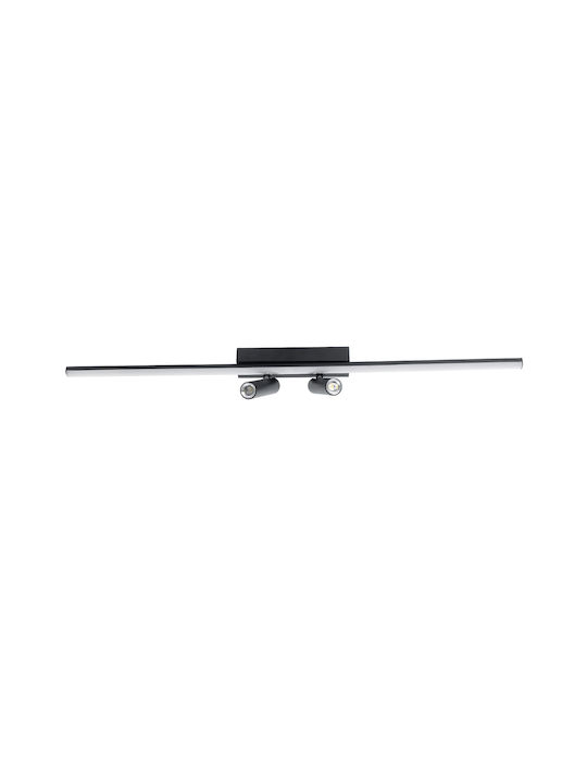 Inlight Monos LED Bianco reglabil Spot în Culoare Negru