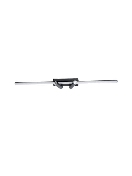 Inlight Monos LED Bianco reglabil Spot în Culoare Negru