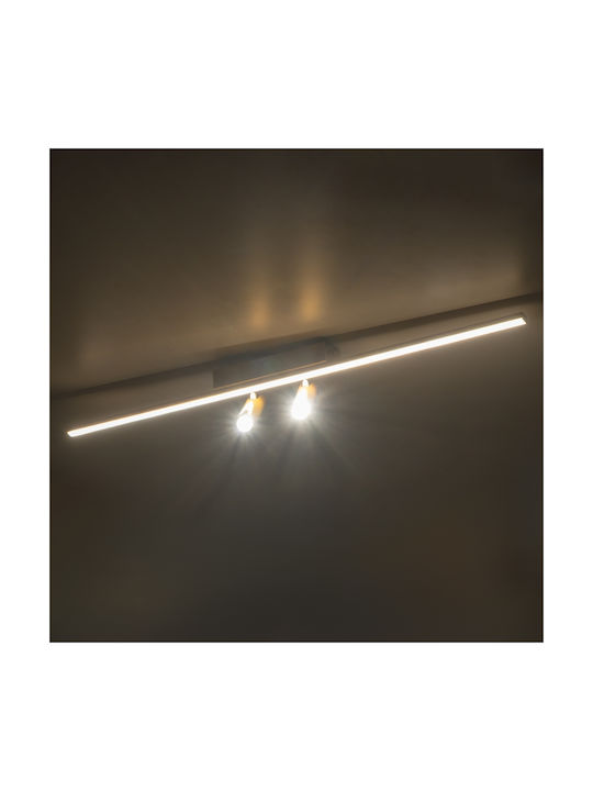 Inlight Таванно осветление Златист с Вграден LED