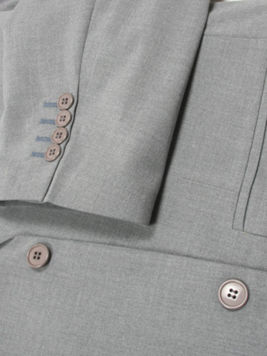 Men's Summer Suit Gray