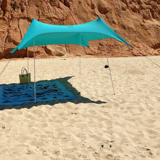 Τέντα Παραλίας Beach Tent Neso Grande Teal 2.75x2.75