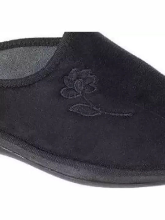 Papuci de Damă de Iarnă Negre