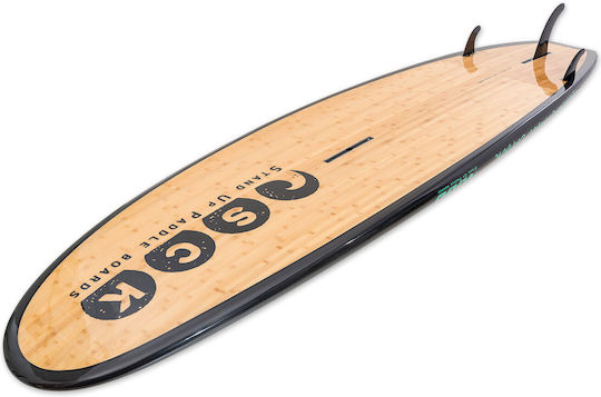 SCK Silica 11'6'' Bamboo SUP Board with Length 3.5m Turquoise