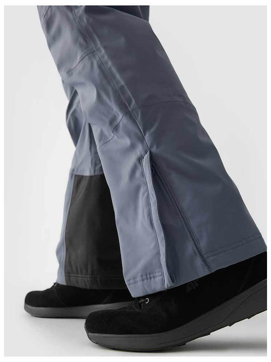 4F 4FWAW24TFTRM0756-32S Men's Trousers for Ski & Snowboard Gray