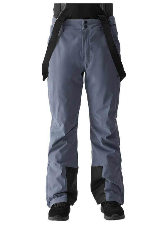 4F 4FWAW24TFTRM0756-32S Men's Trousers for Ski & Snowboard Gray
