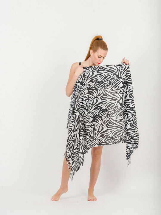 Rima Beachwear 294-15 Animal Print Γυναικείο Παρεό Tie Dye