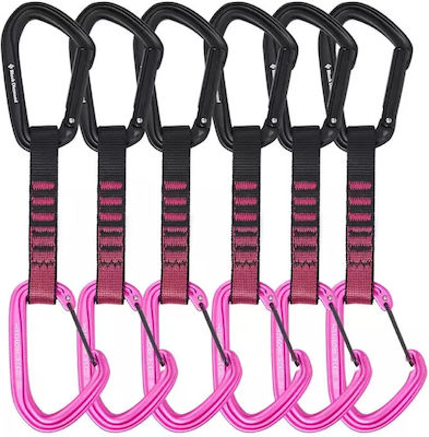 Black Diamond Horforge Hybrid QuickPack Quickdraw Carabiner Sets 6pcs