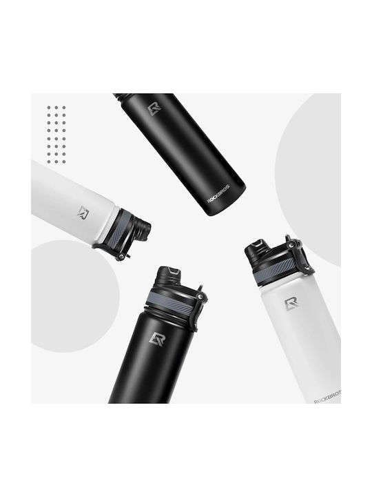 Rockbros Παγούρι Ποδηλάτου 620ml Λευκό