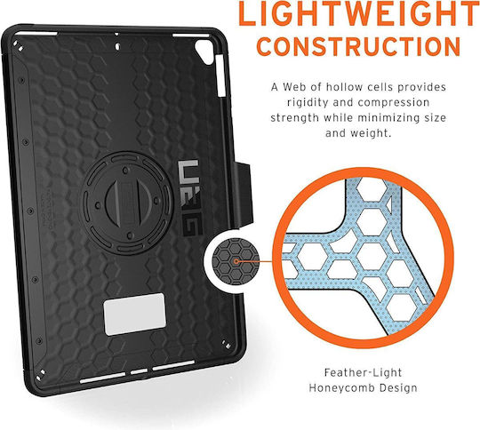 UAG Flip Cover Rotating Durable with Keyboard Blacη (iPad Pro 2024 11") 124478B14040