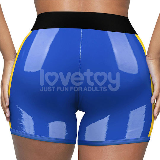 Strap-on Chic Strap-on Shorts Harness 28 31 Inch Waist Blue