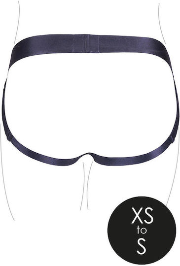 Strap-on Vibrating Strap-on Panty Harness Open Back Xs S