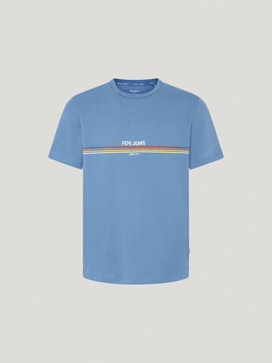 Pepe Jeans Herren T-Shirt Kurzarm BLUE