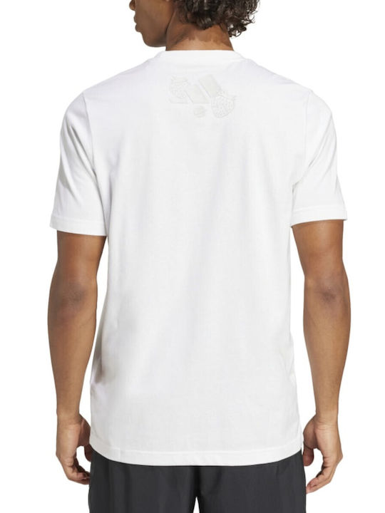 Adidas Herren T-Shirt Kurzarm White