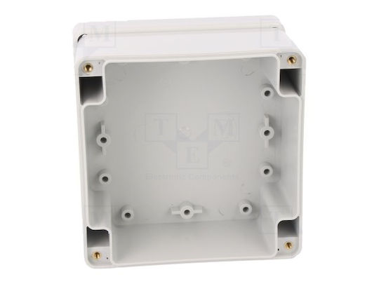Kradex Πλαστικό Κουτί Κατασκευών 105x105x60mm Γκρι