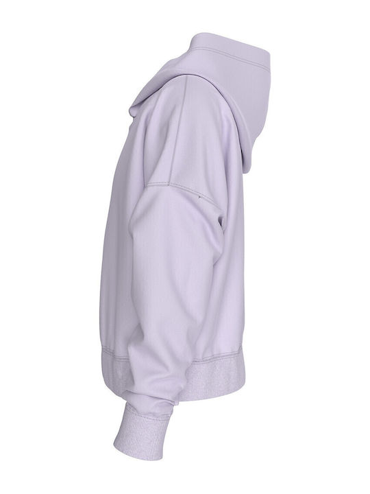 Hanorac pentru femei Cu glugă Pastel Lilac
