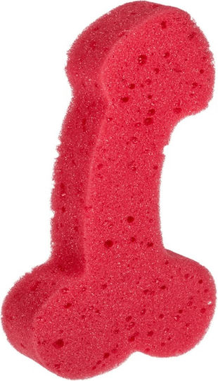 Bath Sponge Penis Αστείο Sexy Δώρο Red