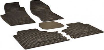 Umbrella Set Covorașe Față și Spate 5buc din Furtun pentru Nissan Navara / Căutător de drumuri Negre