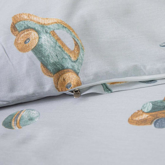 Borea Kids Duvet Cover Single Light Blue 160x240cm