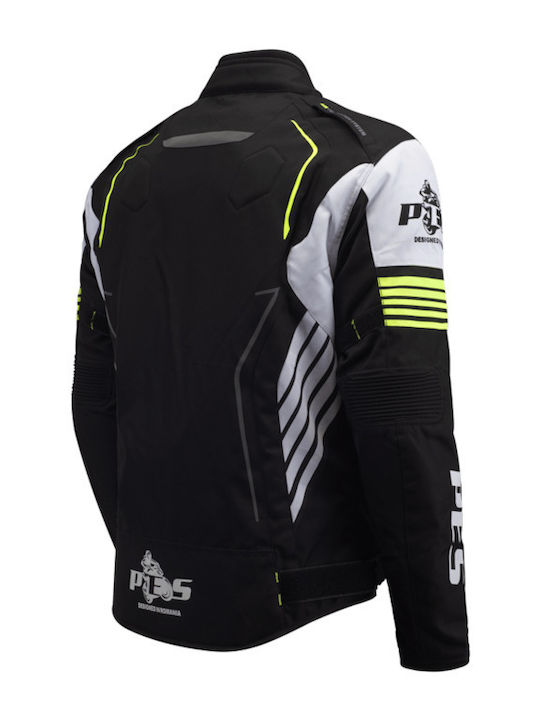 Мъжко Мотоциклетно яке Cordura Водоустойчив Черен