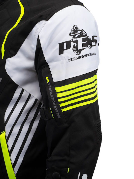 Мъжко Мотоциклетно яке Cordura Водоустойчив Черен