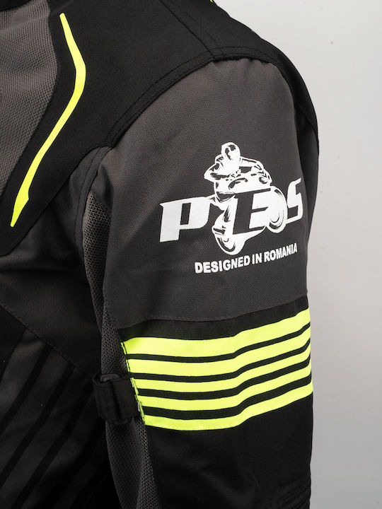 Bărbătesc Geacă de motocicletă Cordura Waterproof Gri