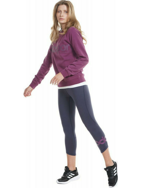 Body Action Women's Cropped Legging Granite