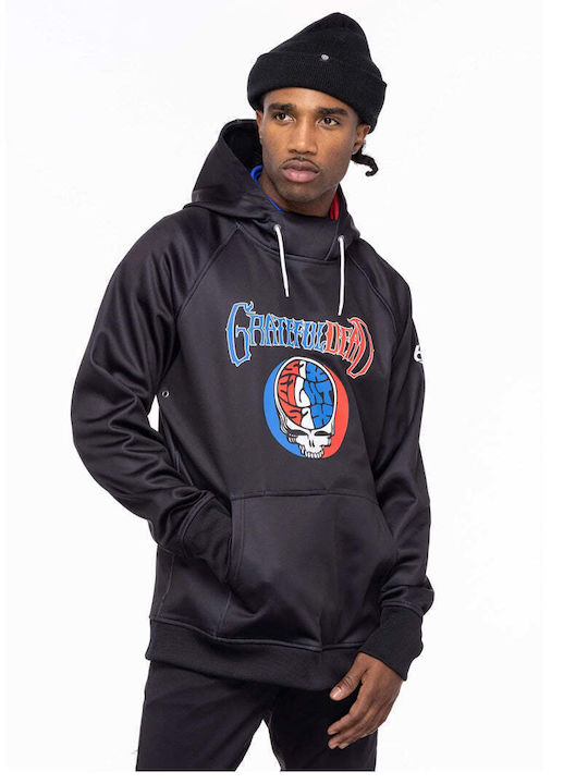 686 Men's Sweatshirt with Hood Black