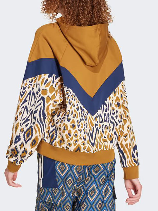 Farm Women's Sweatshirt Hooded Brown