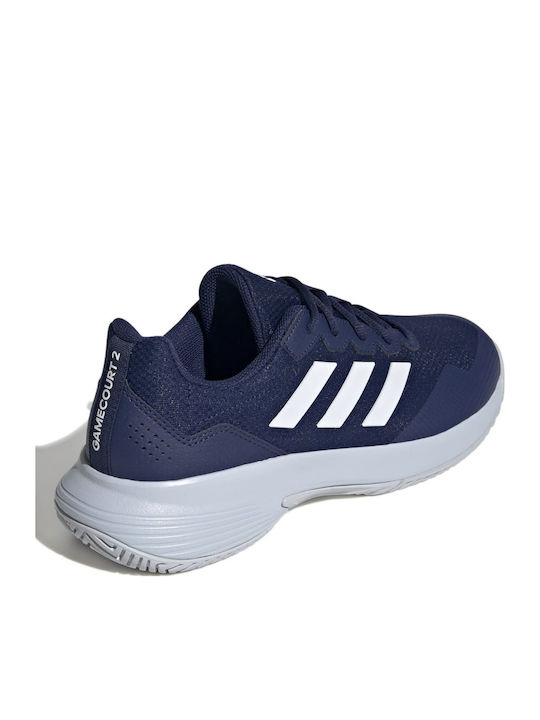 adidas Gamecourt 2.0 Men's Tennis Shoes for Hard Courts Blue