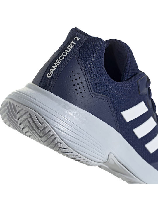 adidas Gamecourt 2.0 Men's Tennis Shoes for Hard Courts Blue