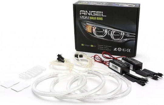 Inele Angel Eyes pentru Far Auto 12V BMW E90 2004-2011 Alb Culoare 2buc