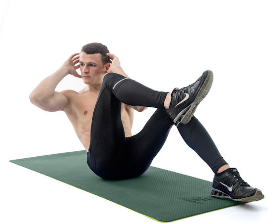 PrimaFit Упражнение Мат Йога Зелен (183x61см)