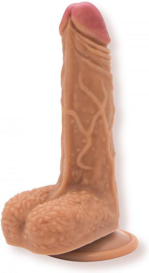 Boss Of Toys Ρεαλιστικό Dildo με Όρχεις και Βεντούζα Flesh 17cm