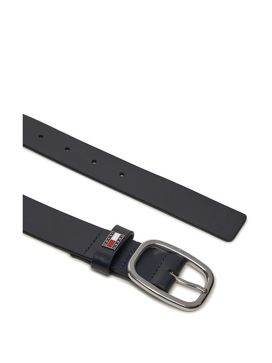 Tommy Hilfiger Leather Women's Belt Blue