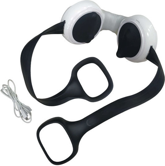 Massage Device for the Neck, the Head, the Waist, the Back, the Legs & the Body