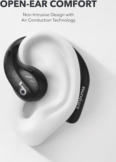 Anker AeroFit Pro Ohrstöpsel Bluetooth-Freisprecheinrichtung Kopfhörer mit Schweißresistenz und Ladeetui Midnight Black
