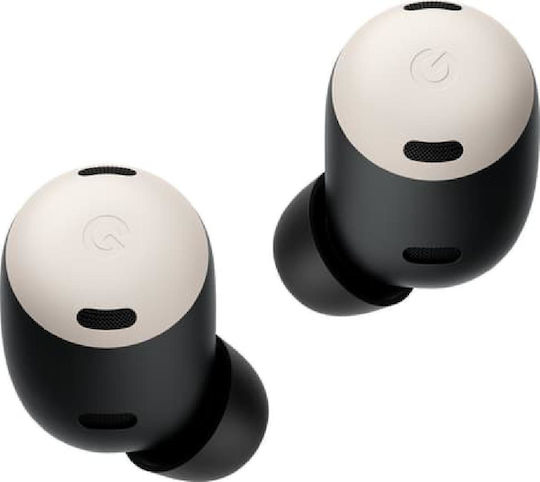 Google Pixel Buds Pro Bluetooth Handsfree Ακουστικά με Αντοχή στον Ιδρώτα και Θήκη Φόρτισης Porcelain