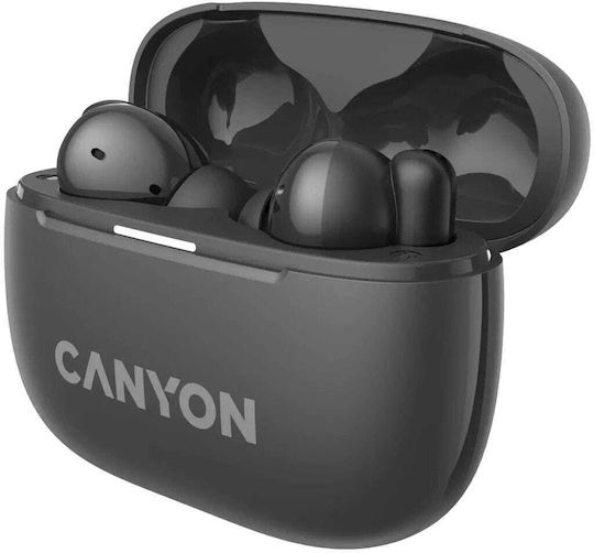 Canyon TWS-10 In ear Bluetooth хендсфри Слушалки с Кутийка за Зареждане Черен